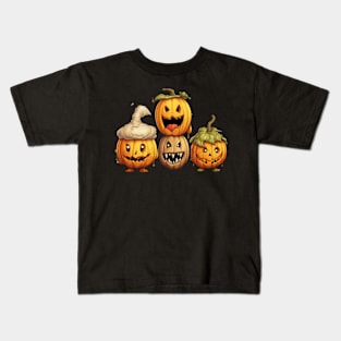 Pumpkins for Halloween Kids T-Shirt